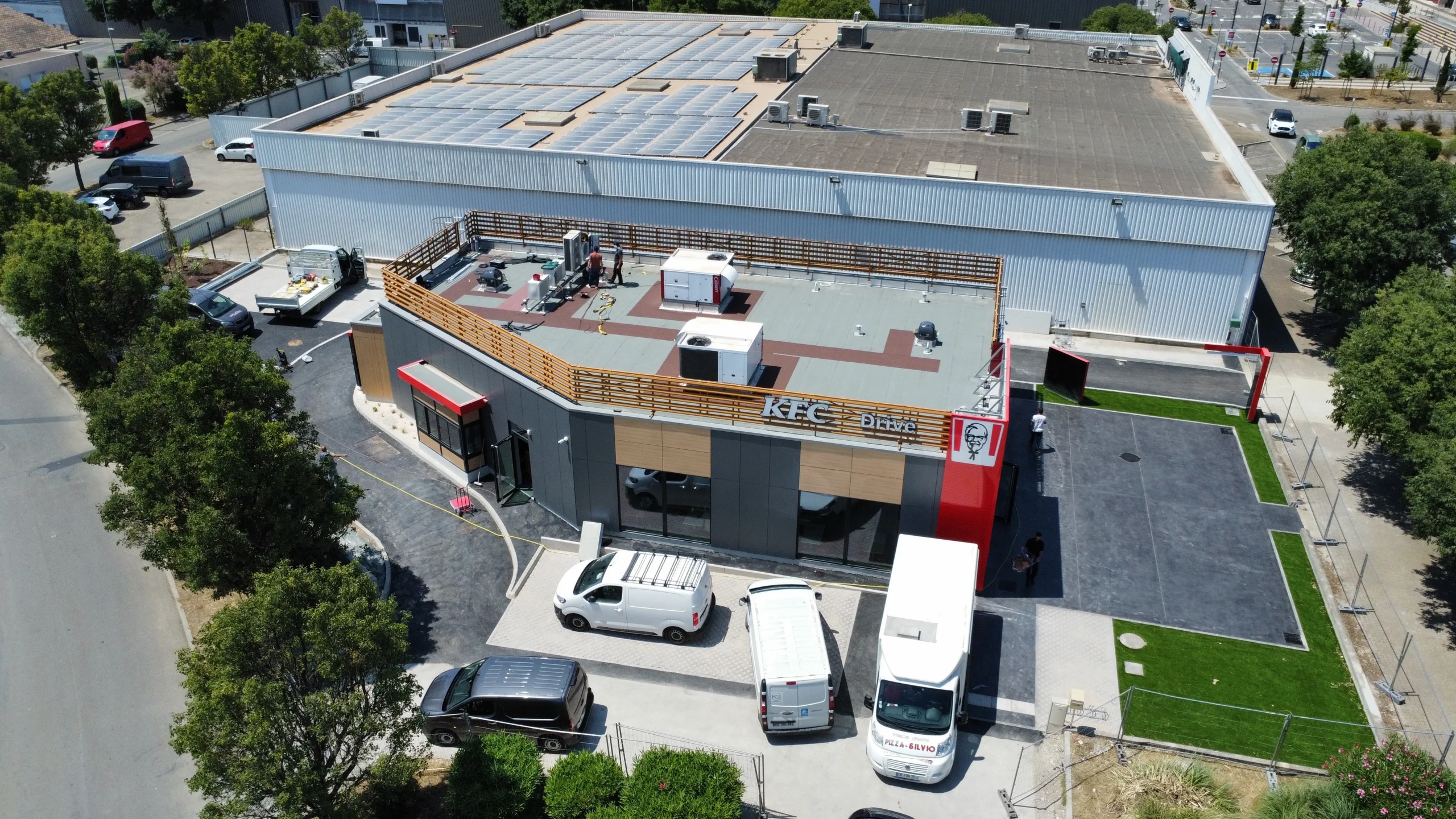 Protection lourde pour étanchéité bitumineuse