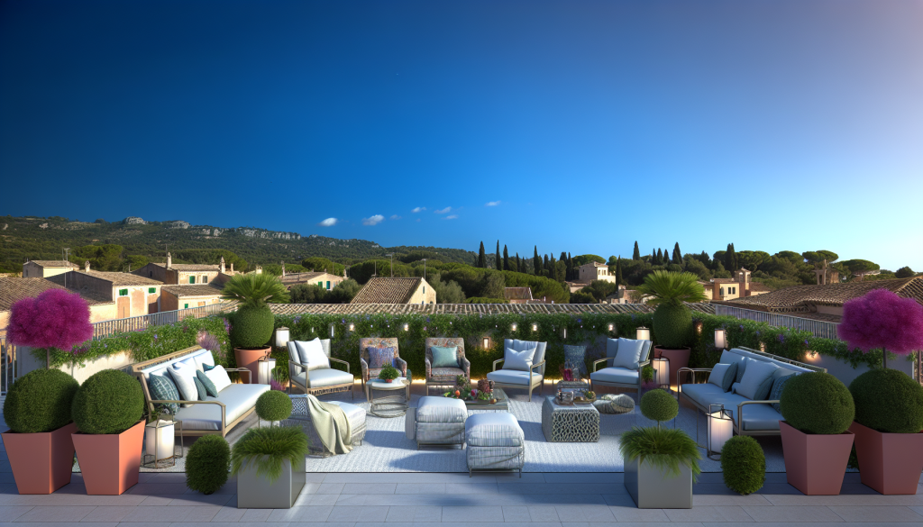Aménagement d'un toit-terrasse d'hôtel à Signes : découvrez les experts pour transformer votre espace extérieur en lieu exceptionnel.