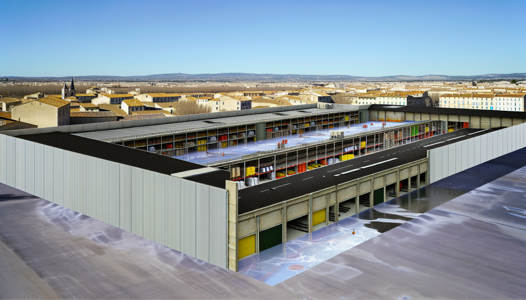 Confiez l'étanchéité de votre usine ou entrepôt à Avignon à une entreprise experte pour une protection optimale.